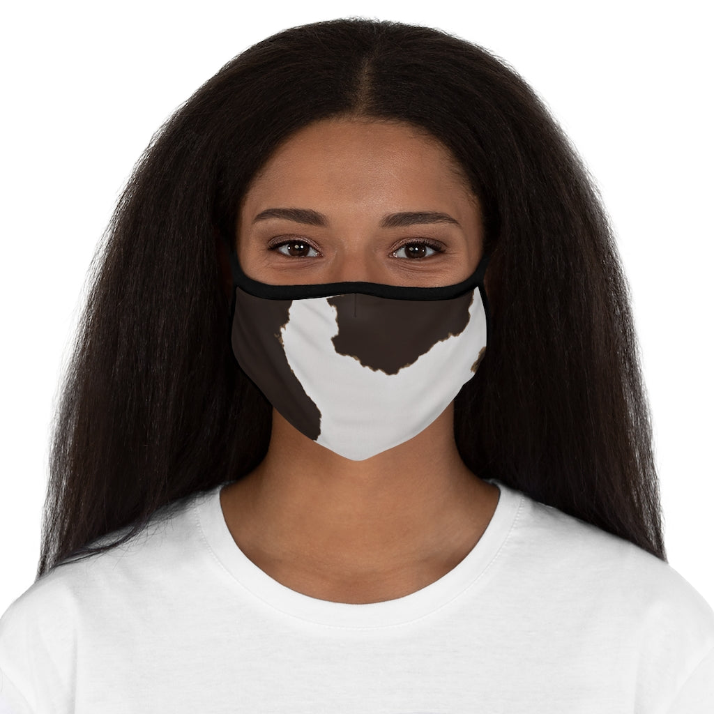 Cow Print Face Mask [Filter Pocket]