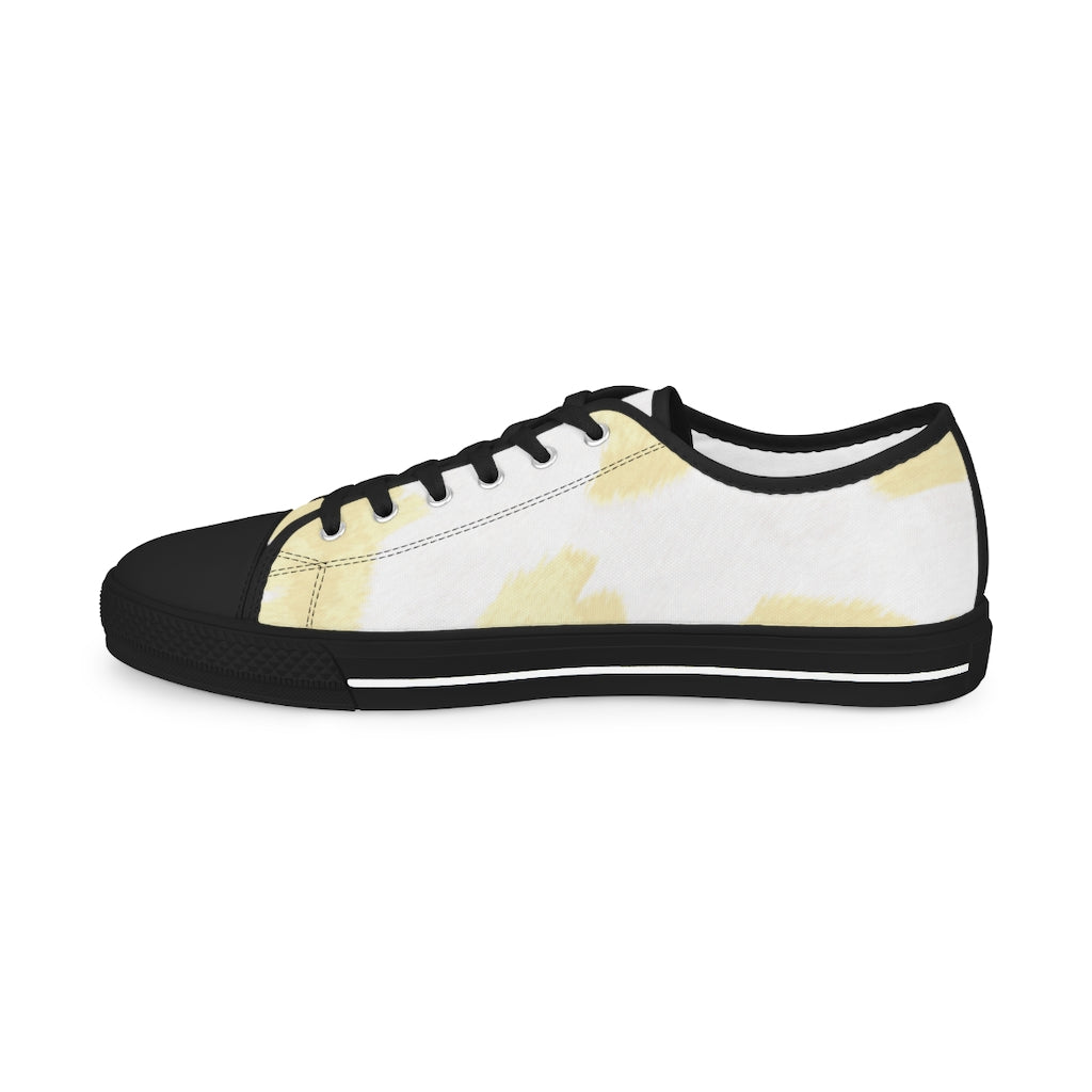 Cream Low Top Sneakers [Men's]