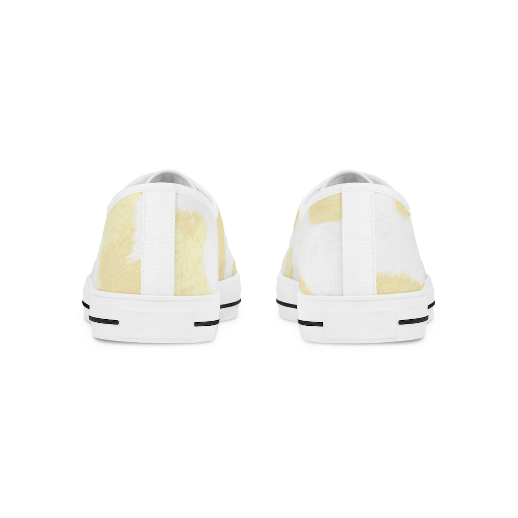 Cream Low Top Sneakers [Men's]